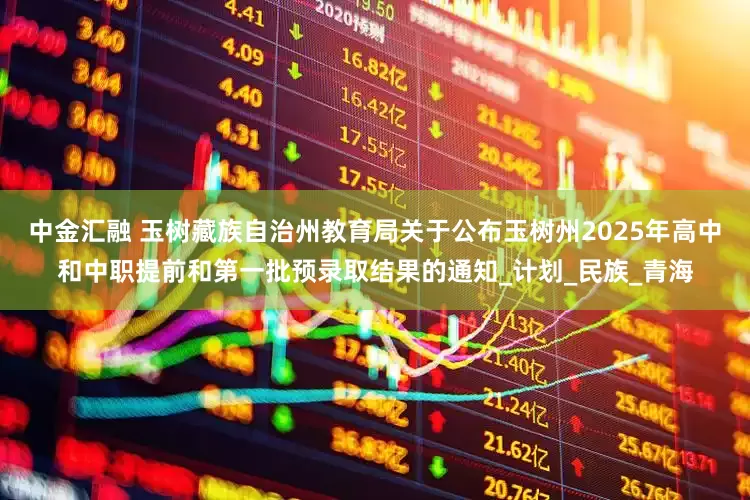 中金汇融 玉树藏族自治州教育局关于公布玉树州2025年高中和中职提前和第一批预录取结果的通知_计划_民族_青海