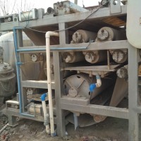 出售二手廣州綠鼎3m*12m 帶式壓濾機(jī)3臺(tái)