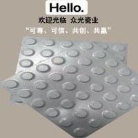 河南盲道磚廠家供全瓷盲道磚規(guī)格300*300*20/25㎜
