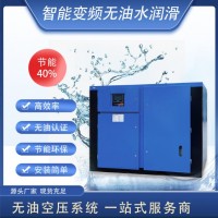 無油水潤滑一體式空壓機(jī)風(fēng)冷永磁變頻
