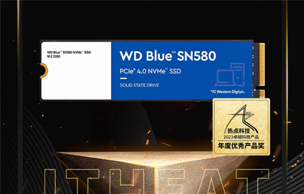 429元起 西部數(shù)據(jù)WD Blue SN5000 SSD開(kāi)售：最高可選4TB