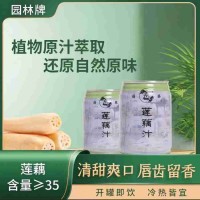 園林牌蓮藕汁蘇州清涼飲品家庭商務常備飲料