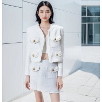 溫碧霞自創(chuàng)IRENENA服裝名媛風法式上衣