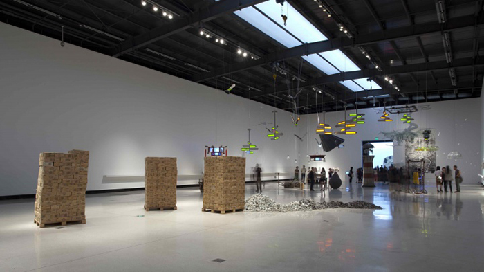 ▲紅磚美術(shù)館開館展“太平廣記”展覽現(xiàn)場(chǎng) 
